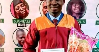 Cameroun : l’étudiant tchadien Magloire Djebet, major d’excellence à Ngaoundéré.