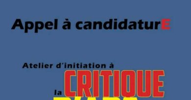 Tchad : Critique d’art : KNOCK ON ART lance un appel à candidature