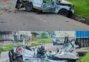 Côte d&rsquo;Ivoire : Drame sur l’axe Yaou-Bonoua : Deux morts dans un violent accident, une BMW réduite en épave