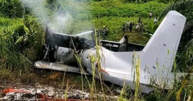 RDC: Sud-Kivu : un avion abattu près de Minembwe, quatre morts présumés