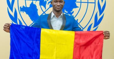 RDC : Sommet Mondial des Jeunes à Kinshasa : Ramian Osée, le Tchadien qui a porté seul tout un pays sur ses épaules !